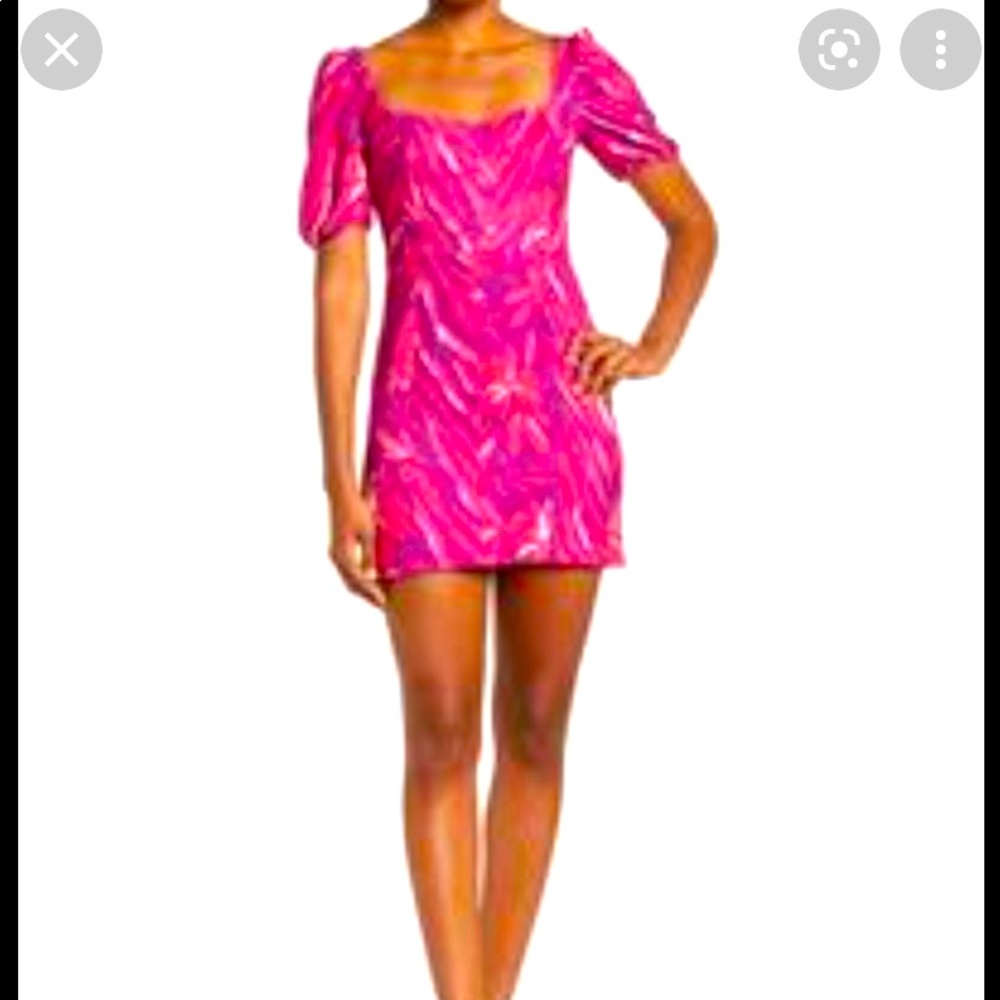 NWT French connection fuschia spring dress